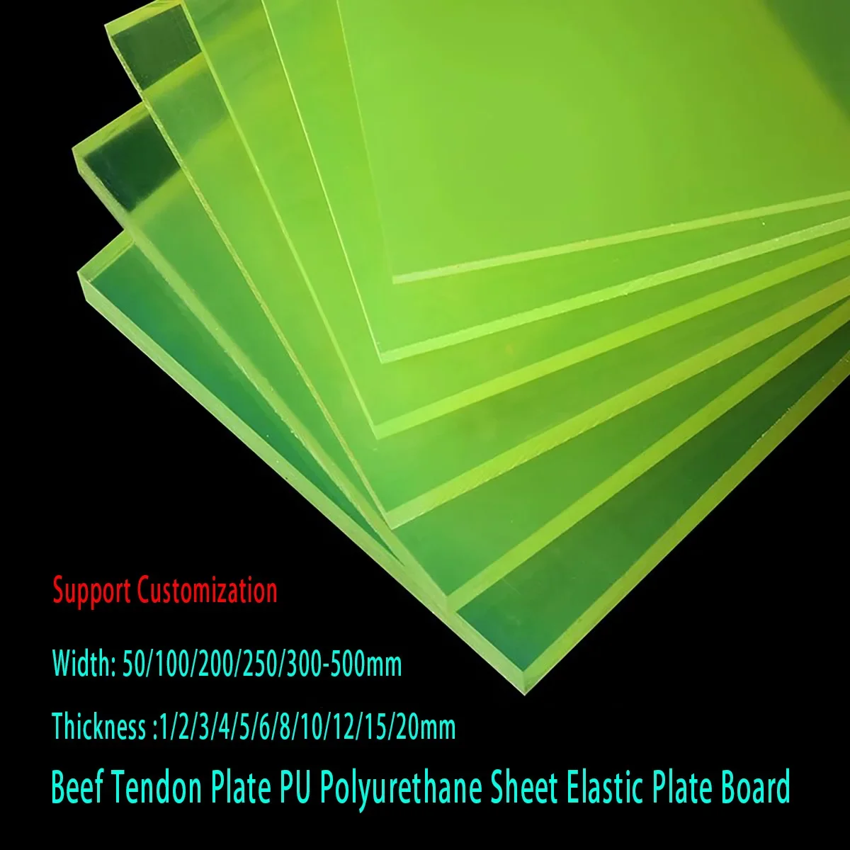 Polyurethane Foam Sheet - เนื้อ Tendon แผ่น PU Polyurethane แผ่นยืดหยุ่นแผ่นความหนา