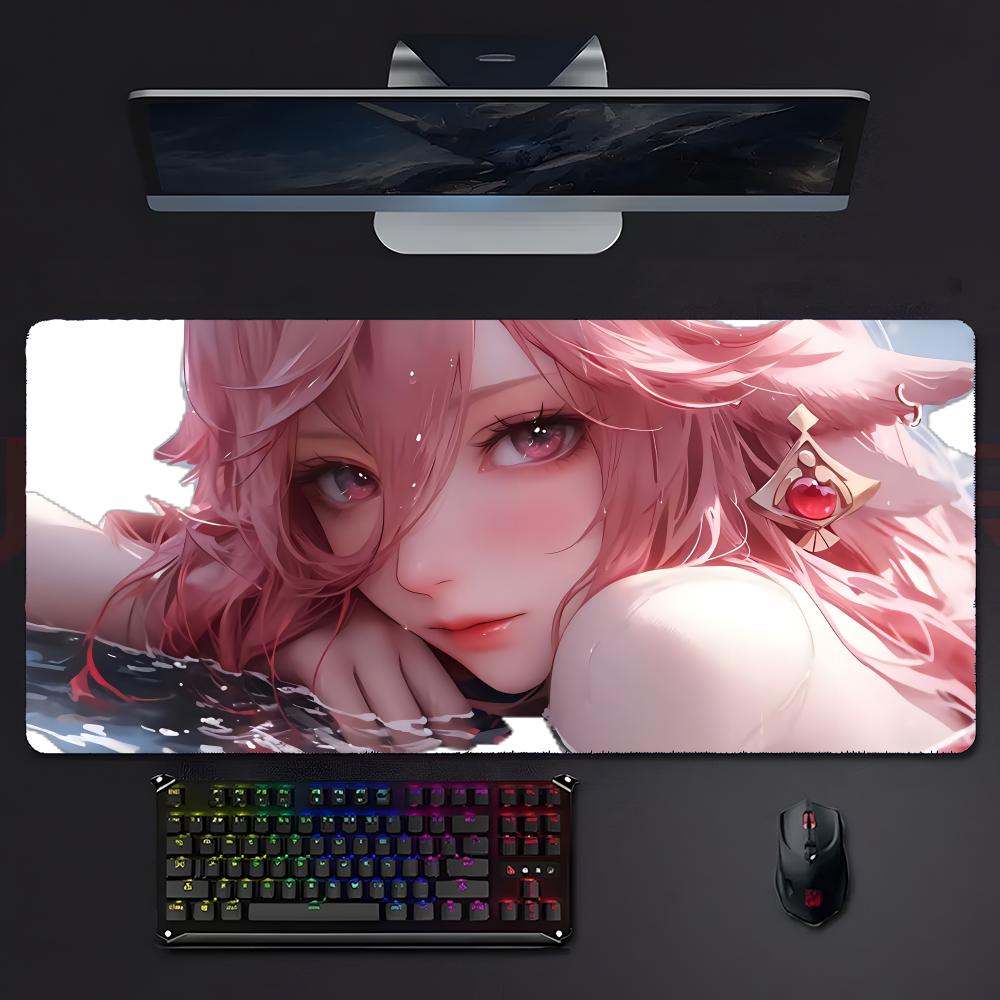 แผ่นรองเมาส์อนิเมะ XXL สำหรับเ - Gaming Keyboard Half บทวิจารณ์และราคา