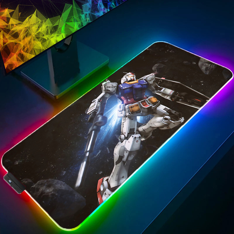 RGB คาวาอิแผ่นรองเมาส์อะนิเมะก - Gaming Keyboard And Mouse Mobile บทวิจารณ์และราคา