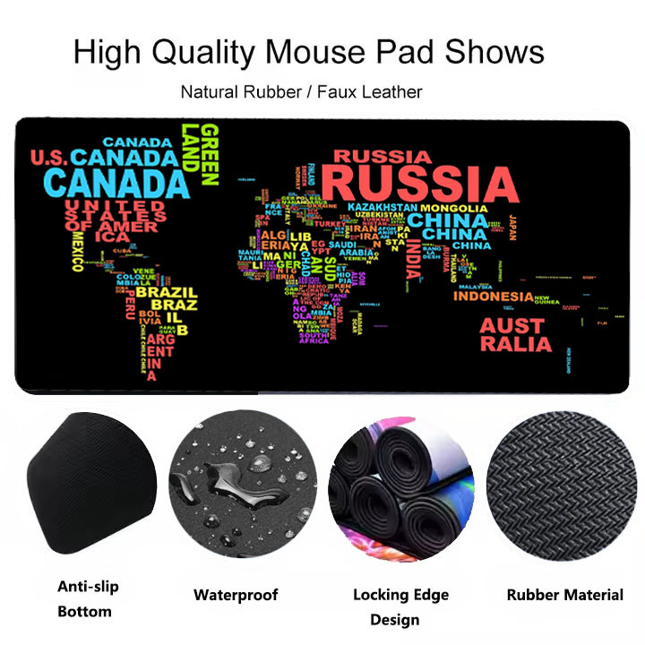 แผ่นรองเมาส์พร้อมป้ายชื่อประเท - Gaming Keyboard Name บทวิจารณ์และราคา