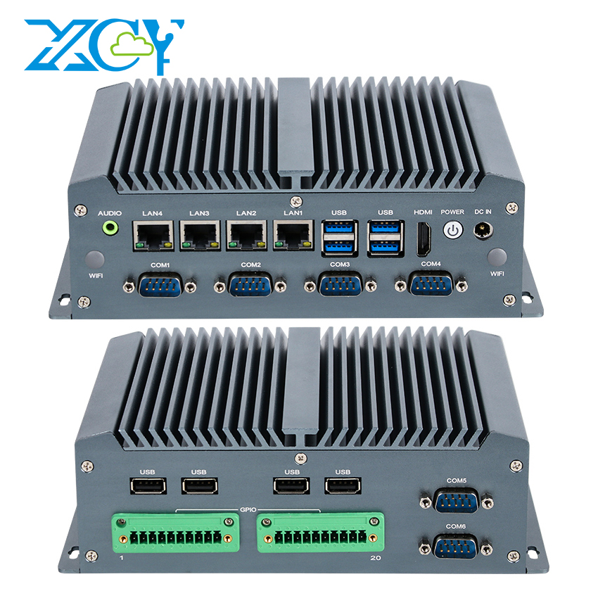 มินิพีซีอุตสาหกรรมไร้พัดลม XCY - Intel Cpu Core I7 บทวิจารณ์และราคา