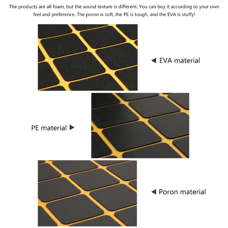 แผ่นโฟมลดเสียงคีย์บอร์ดแบบ DIY - Foam Dampener Sheet บทวิจารณ์และราคา