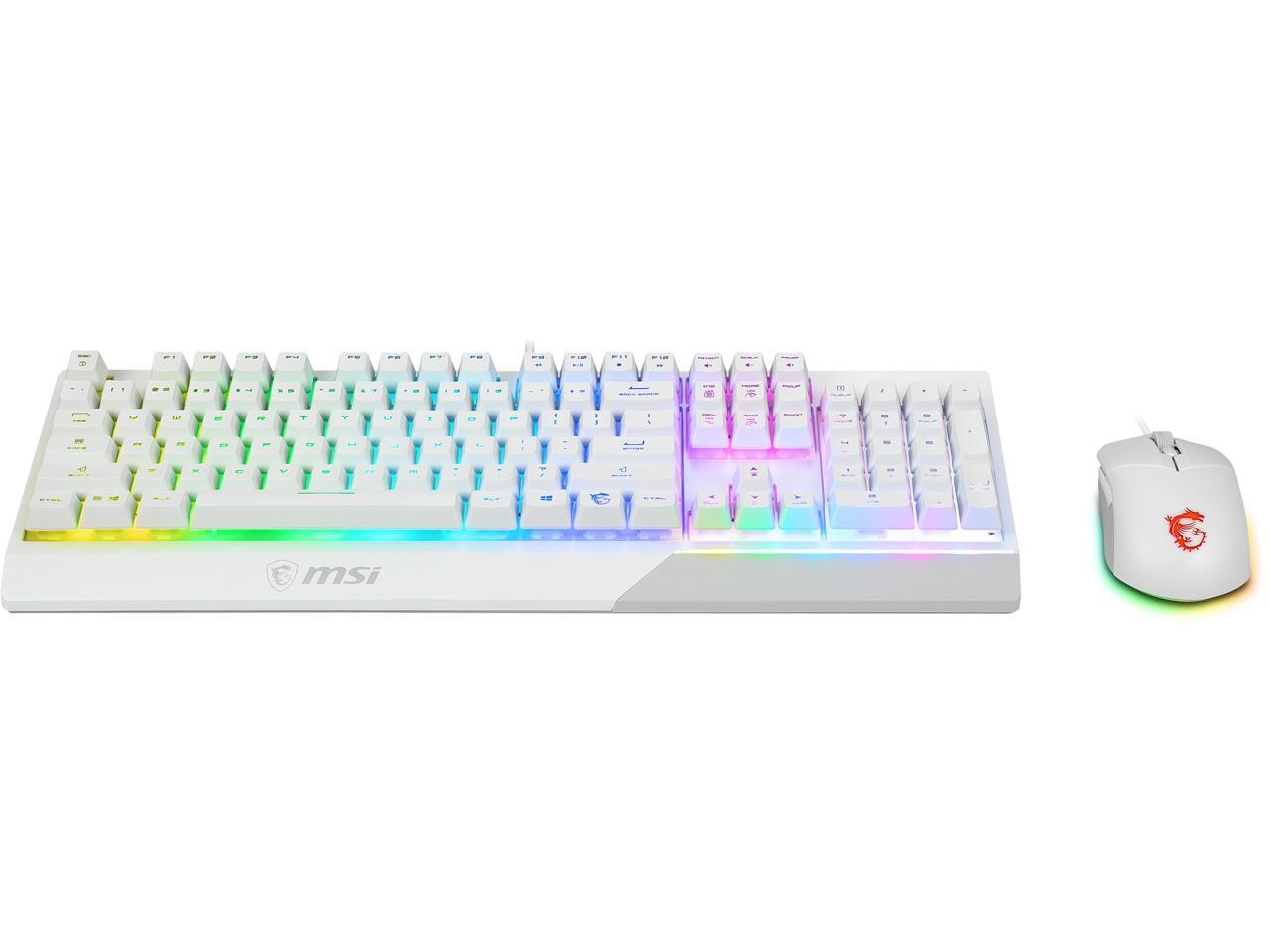 ชุดคีย์บอร์ดเกมมิ่ง MSI Vigor  - Keyboard Mouse Bundle Gaming บทวิจารณ์และราคา