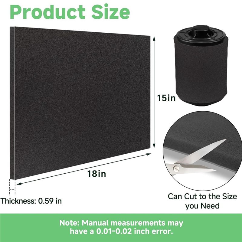 ไส้กรองอากาศสำหรับรถ ATV สำหรั - Polyurethane Foam Sheet บทวิจารณ์และราคา