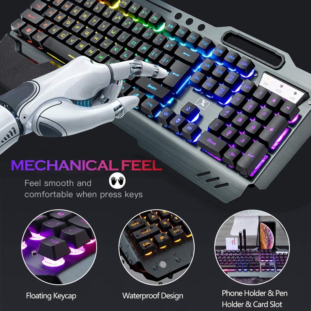 K680 คีย์บอร์ดเกมไร้สายและเมาส - Gaming Keyboard Ergonomics บทวิจารณ์และราคา