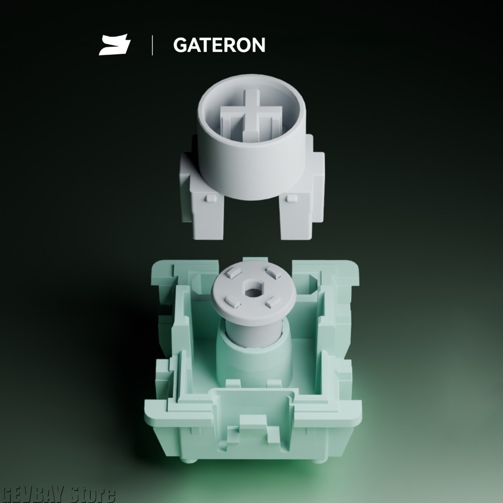สวิตช์ GATERON Magnetic Jade U - Gaming Keyboard Hall Effect Switches บทวิจารณ์และราคา