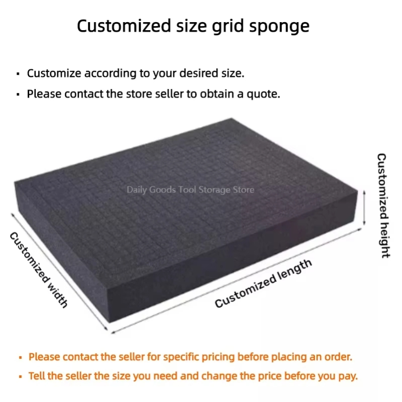 Pre-Cut กล่องเครื่องมือโฟมใส่  - Polyurethane Foam Sheet บทวิจารณ์และราคา