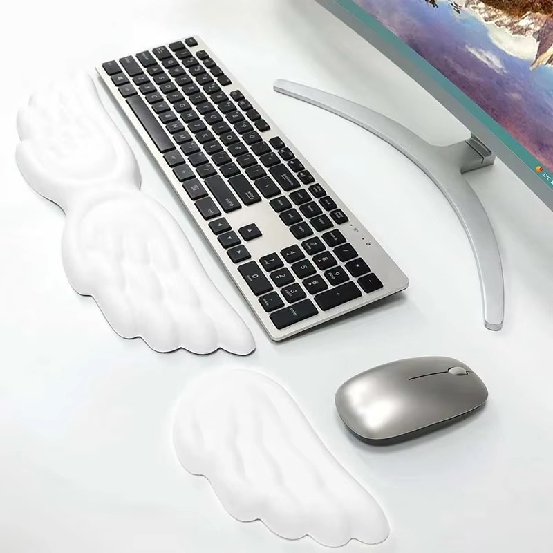 ที่วางข้อมือคีย์บอร์ดเมาส์ ที่ - Gaming Keyboard Ergonomics บทวิจารณ์และราคา