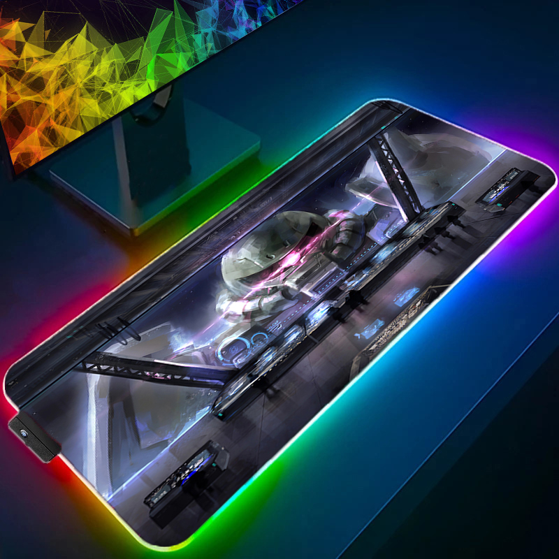 แผ่นรองเมาส์ RGB สำหรับเกมเมอร - Gaming Keyboard And Mouse Mobile บทวิจารณ์และราคา