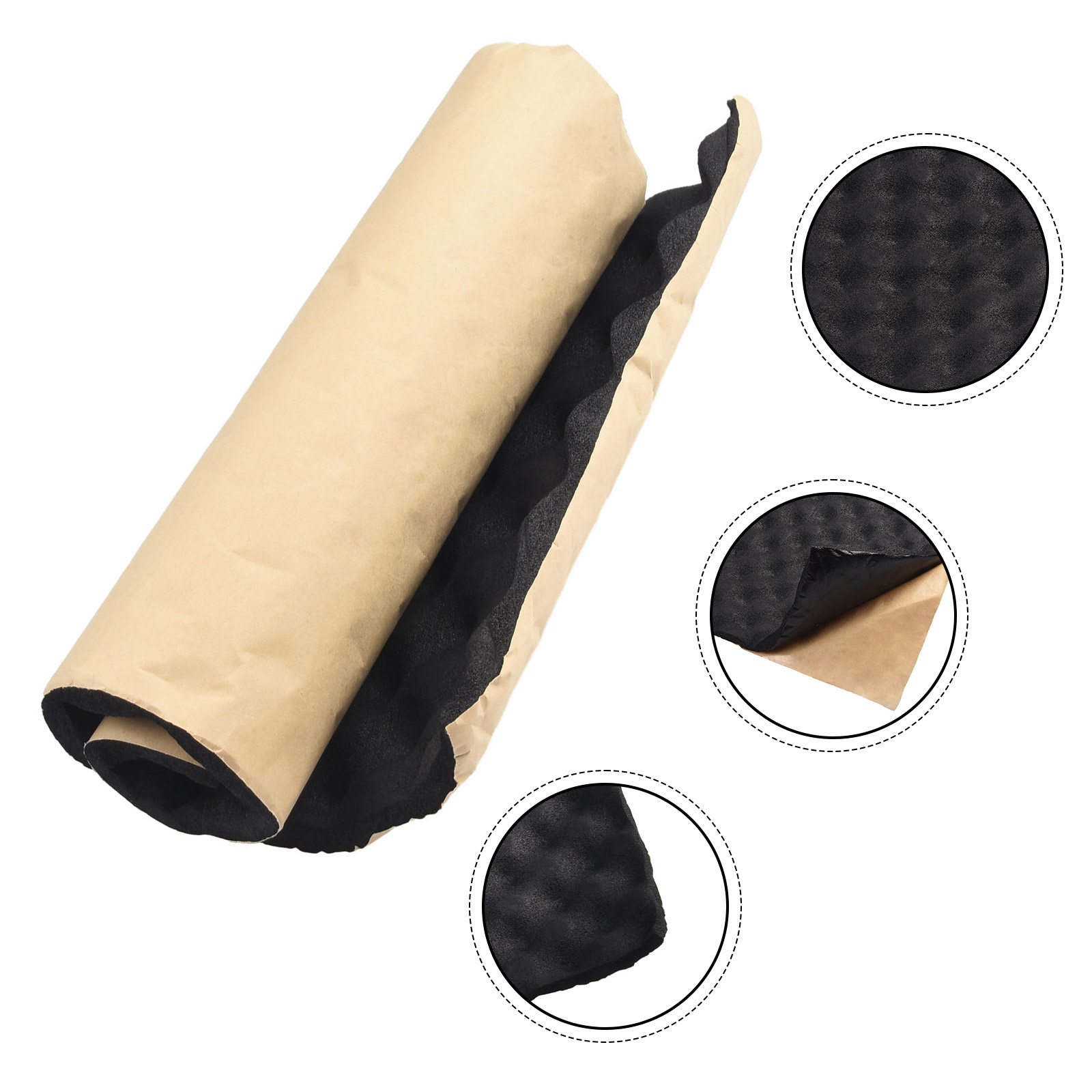 2 ซม.รถ Sound Deadener ฉนวนกัน - Foam Dampener Sheet บทวิจารณ์และราคา