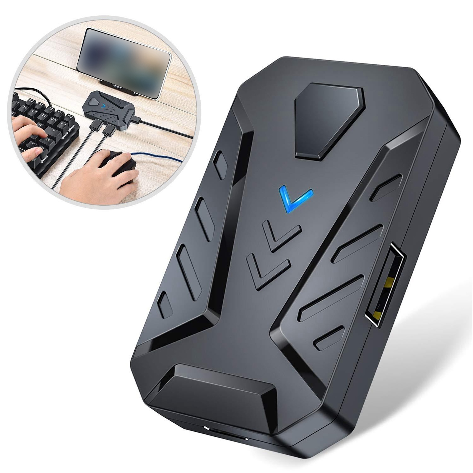 อะแดปเตอร์แปลงเมาส์คีย์บอร์ดสำ - Gaming Keyboard And Mouse Mobile บทวิจารณ์และราคา