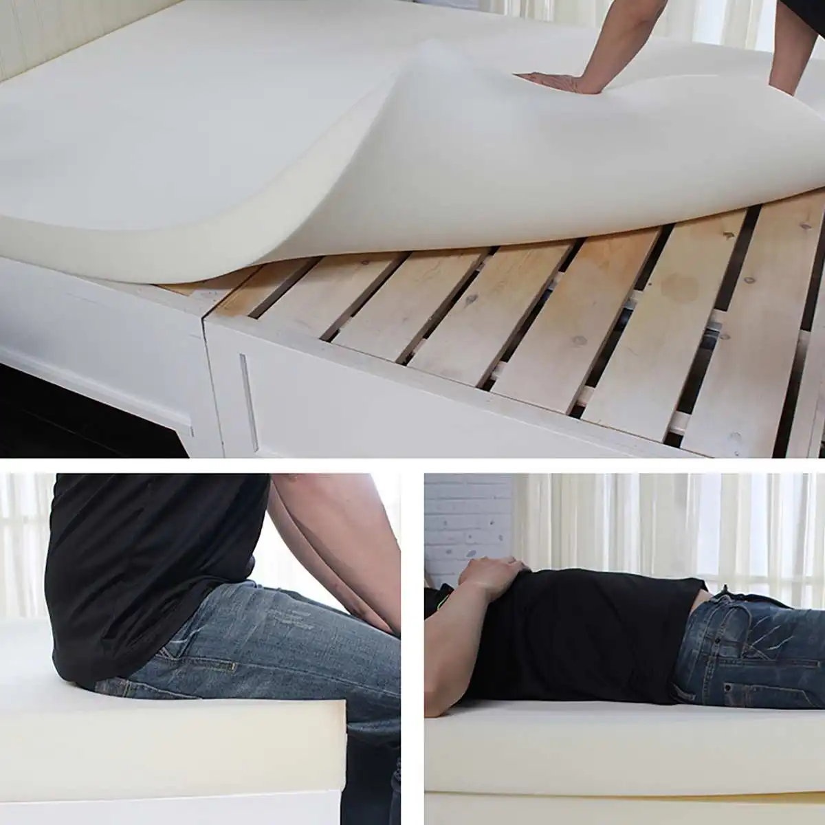 ยางโฟม bantal Kursi ความหนาแน่ - Polyurethane Foam Sheet บทวิจารณ์และราคา