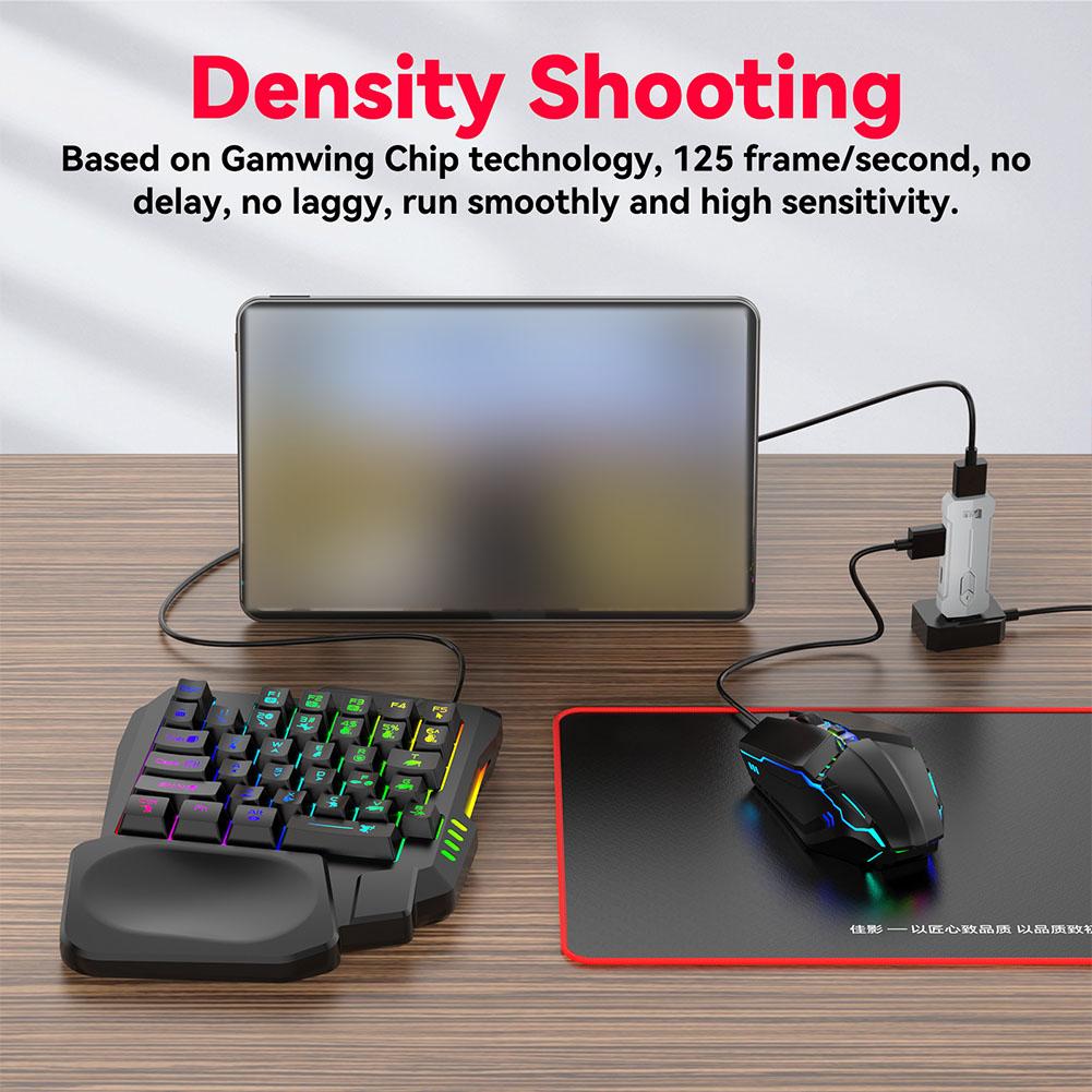 Gamwing X8/x8 Pro คีย์บอร์ดและ - Gaming Keyboard Half บทวิจารณ์และราคา