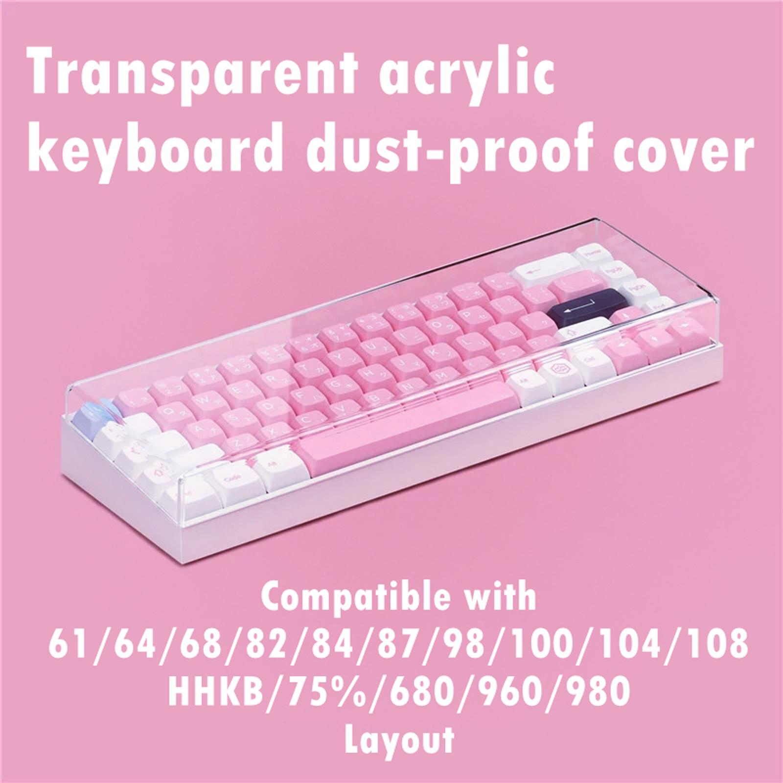อะคริลิคคีย์บอร์ดฝุ่นพรีเมี่ยม - Gaming Keyboard Ergo บทวิจารณ์และราคา