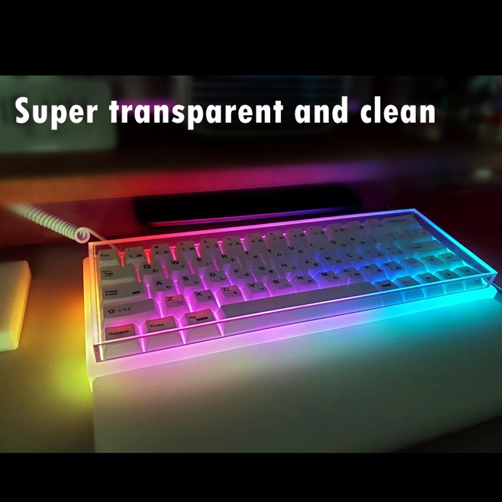 อะคริลิคคีย์บอร์ดฝุ่นพรีเมี่ยม - Gaming Keyboard Ergo บทวิจารณ์และราคา