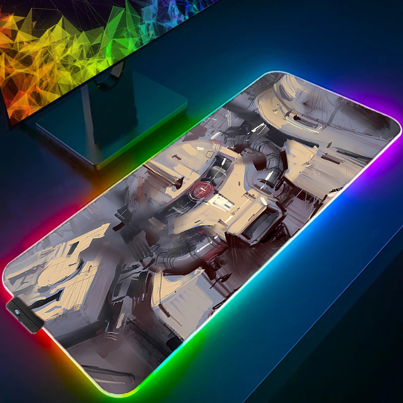 แผ่นรองเมาส์ RGB สำหรับเกมเมอร - Gaming Keyboard And Mouse Mobile บทวิจารณ์และราคา