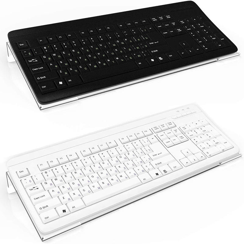 แท่นวางคีย์บอร์ดอะคริลิกใส ออก - Gaming Keyboard Ergonomics บทวิจารณ์และราคา
