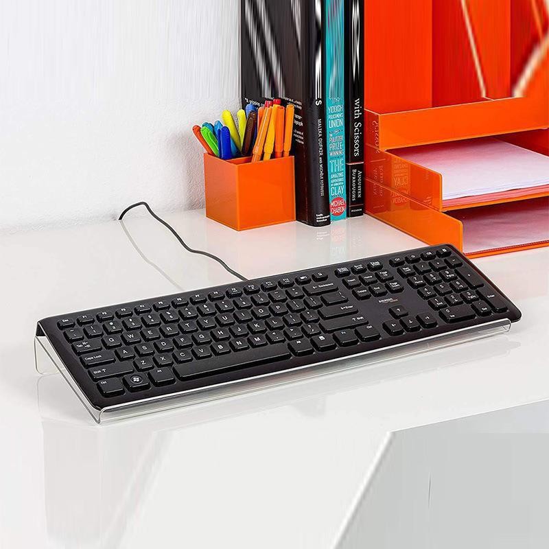แท่นวางคีย์บอร์ดอะคริลิกใส ออก - Gaming Keyboard Ergonomics บทวิจารณ์และราคา