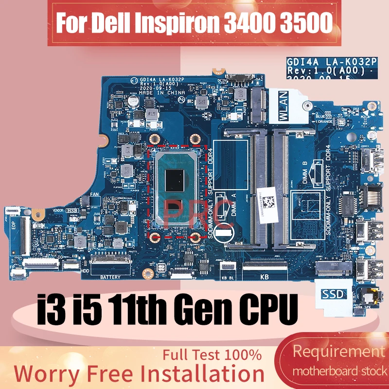 LA-K032P สำหรับเดลล์ วอสโตร 34 - Intel Cpu Core I7 บทวิจารณ์และราคา