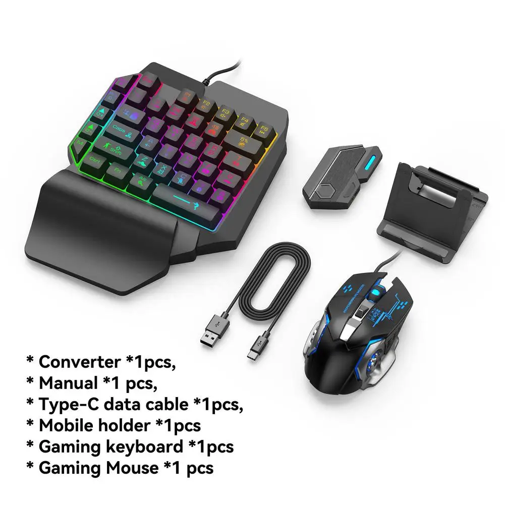 ใหม่ Mobile Game Converter คีย - Keyboard Mouse Bundle Gaming บทวิจารณ์และราคา