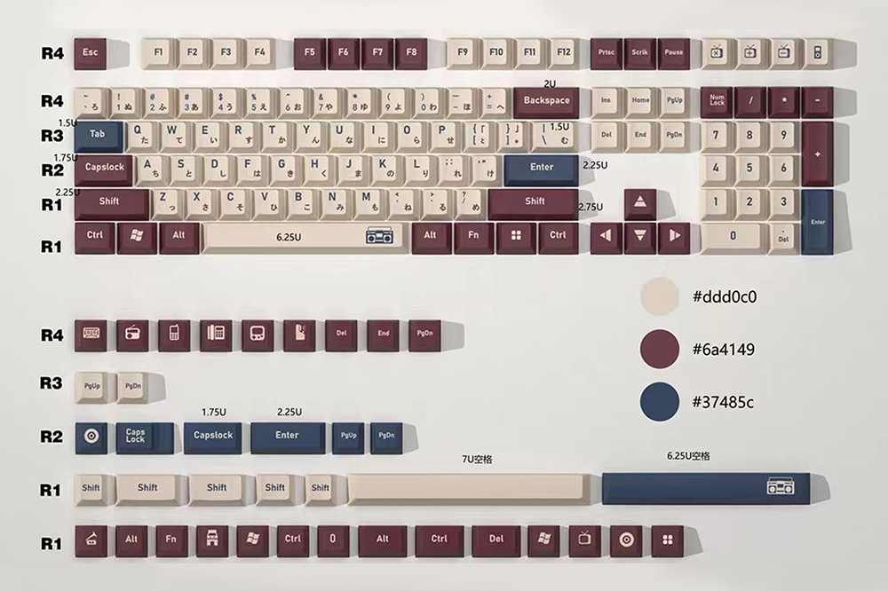GKs เชอร์รี่โปรไฟล์ครึ่งน้ำตาล - Gaming Keyboard Half บทวิจารณ์และราคา